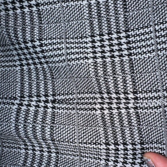 Torrid Gray Black Plaid Blazer Size 3 - Picture 14 of 15